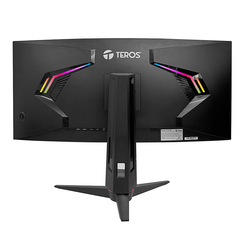 Monitor curvo gaming TEROS TE-3412G, 34" UWQHD VA, 180Hz, 1ms, HDMI, DP, Audio out