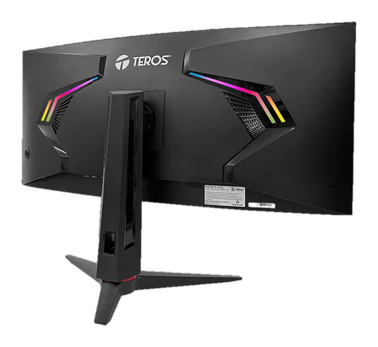 Monitor curvo gaming TEROS TE-3412G, 34" UWQHD VA, 180Hz, 1ms, HDMI, DP, Audio out