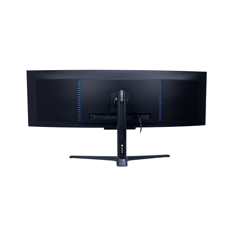 Monitor curvo gaming TEROS TE-4920G, 49" UWQHD QD-OLED, 144Hz, 0.03ms, HDMI, DP, Audio out