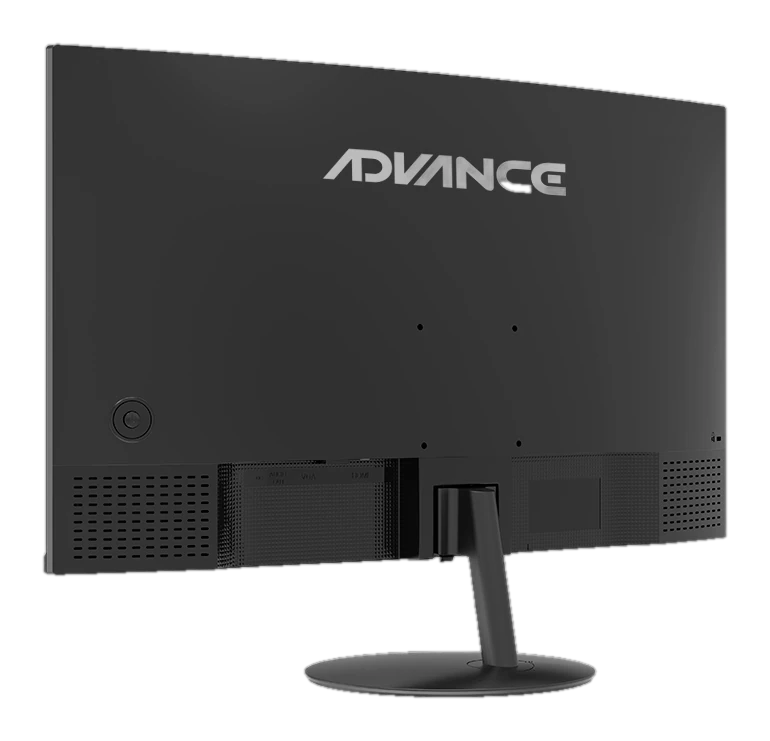 Monitor Curvo Advance ADV-2452S, 23.6" FHD VA, 100Hz, 1ms, HDMI, DP, Parlante, Negro