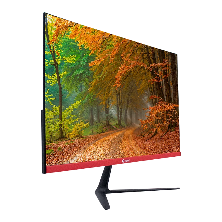 Monitor Curvo Teros Te-2403s, 23.8" Fhd Va, 144hz, 1ms, Hdmi, Dp, Audio Out, Parlantes — vista 2