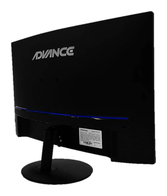 Monitor curvo ADVANCE ADV-2751S, 27" FHD VA, 100Hz, 1ms, HDMI, DP, Audio out, Parlantes