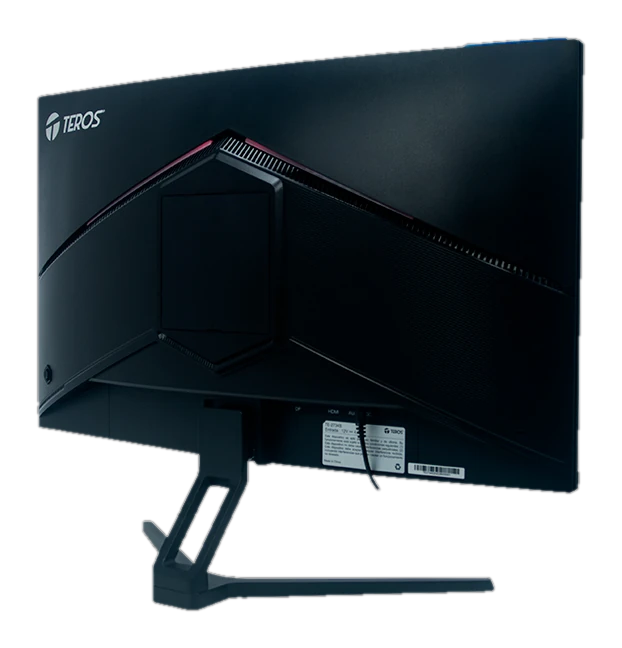 Monitor curvo Teros TE-2734S, 27" FHD VA, 144HZ, 1MS, HDMI, DP, Audio out