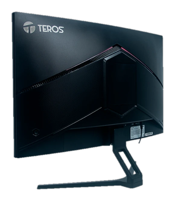 Monitor curvo Teros TE-2734S, 27" FHD VA, 144HZ, 1MS, HDMI, DP, Audio out