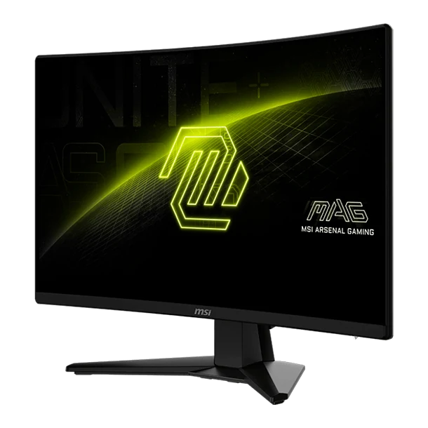 Monitor Msi Mag 242c Curvo (1500r) 23.6, Fhd Va, Hdmi / Dp / Headphone-out — vista 2