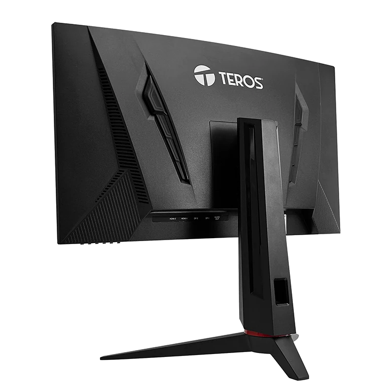 Monitor Curvo Gaming Teros Te-2767g 27", Qhd Va, 180hz, 1ms, Hdmi, Dp, Audio Out — vista 2
