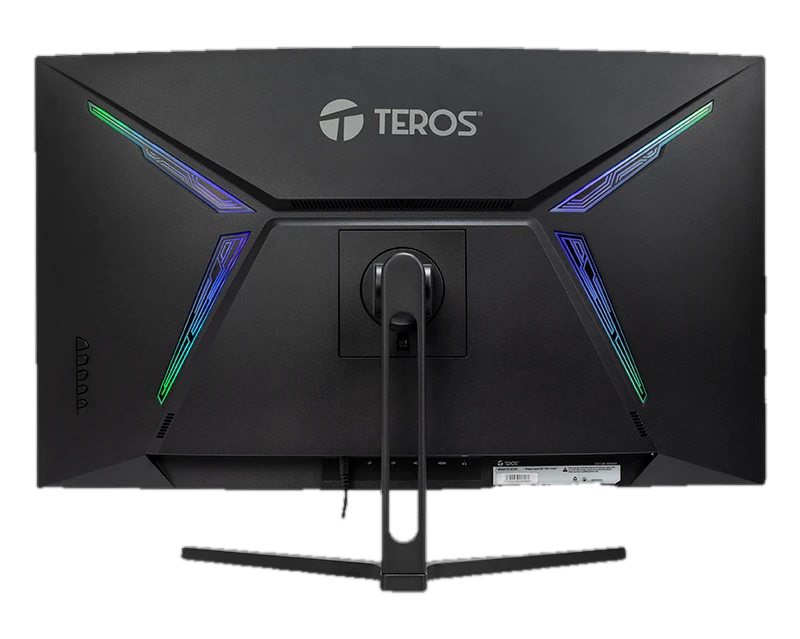 Monitor Curvo Gaming Teros Te-3218g, 31.5" Qhd Va, 180hz, 1ms, Hdmi, Dp, Audio Out — vista 2