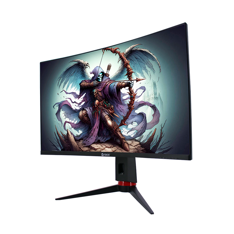 Monitor Curvo Gaming Teros Te-3219g, 31.5" Fhd Va, 240 Hz, 1ms, Hdmi, Dp, Audio Out — vista 2
