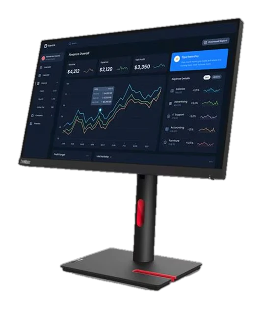 Monitor Lenovo ThinkVision T22i-30, 21.5" 1920x1080 WLED IPS HDMI/DP/VGA Color Raven Black