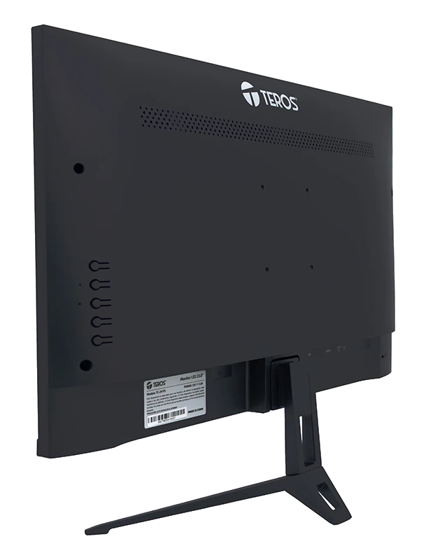 Monitor plano TEROS TE-2417S, 23.8" FHD IPS, 144Hz, 1ms, HDMI, DP, Audio out, Parlantes