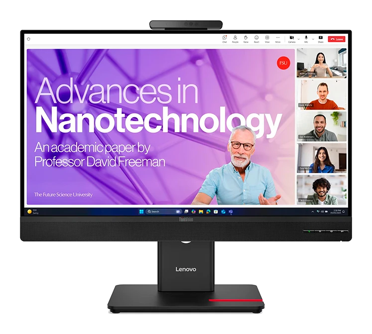 Monitor Lenovo Thinkvision T24-4v, 23.8" Wled Fhd/ips/hdmi/dp/vga/usb-a X3/usb-b/usb-c