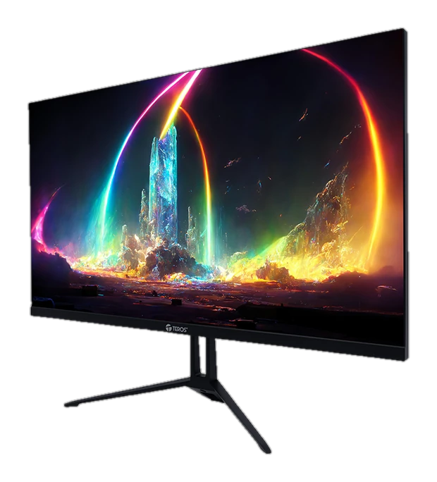 Monitor plano TEROS TE-2714S, 27" FHD IPS, 144Hz, 1ms, HDMI, DP, Audio out, Parlantes