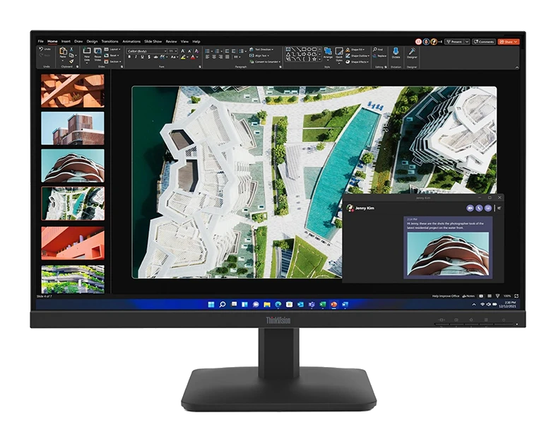 Monitor Plano Lenovo Thinkvision S27-4e, 27" Wled/fhd/ips/hdmi/vga