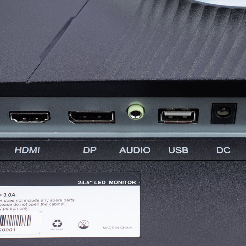 Monitor plano gaming TEROS TE-2475G, 24.5" FHD VA, 180Hz, 1ms, HDMI, DP, Audio out