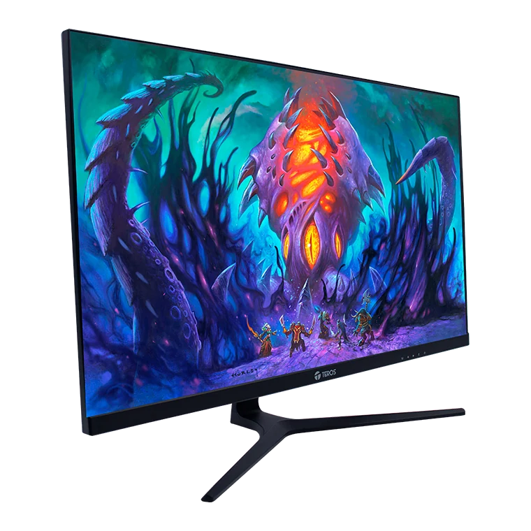 Monitor Plano Gaming Teros Te-2769g, 27" Qhd Ips, 180hz, 1ms, Hdmi, Dp, Audio Out — vista 2