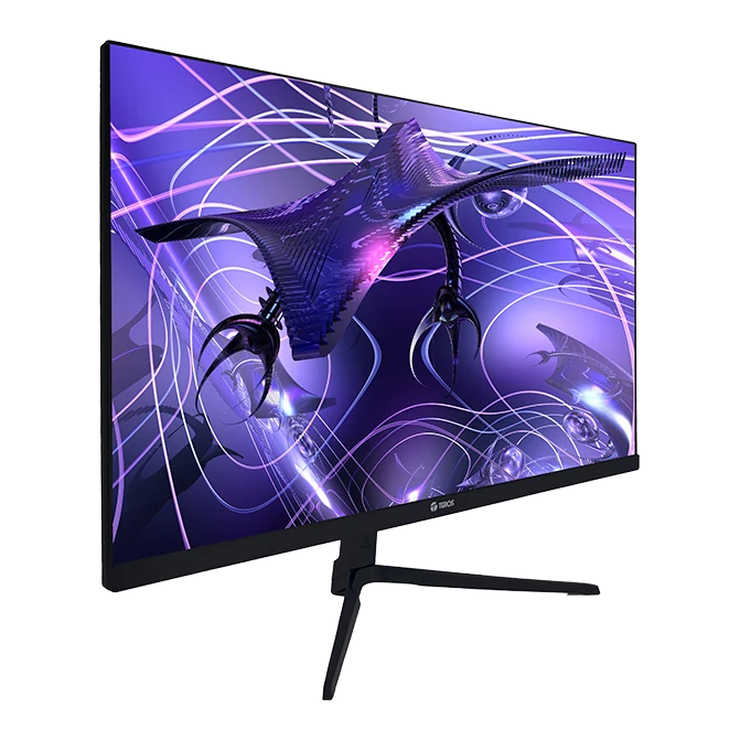 Monitor Plano Gaming Teros Te-2786g, 27" Fhd Ips, 200hz, 1ms, Hdmi, Dp, Audio Out — vista 2
