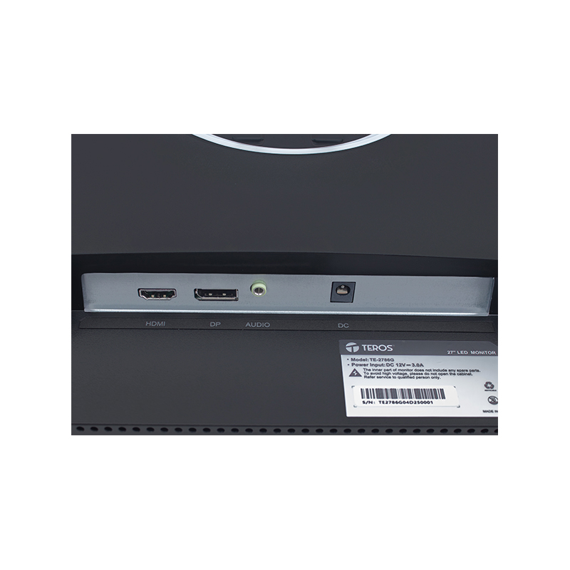 Monitor plano gaming TEROS TE-2786G, 27" FHD IPS, 200Hz, 1ms, HDMI, DP, Audio out