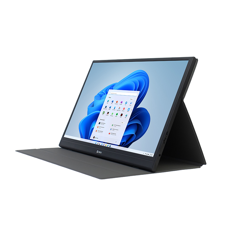 Monitor portátil TEROS TE-1501S, 15.6" FHD IPS, HDMI, USB-C, Audio out, Parlantes
