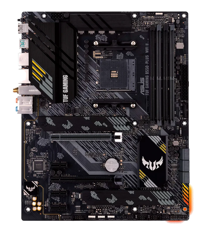 Motherboard Asus Tuf Gaming B550-plus Wifi Ii, Chipset Amd B550, Socket Amd Am4, Atx
