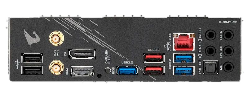 Motherboard Gigabyte B550 Aorus Elite Ax V2 (rev.1.0) Chipset Amd B550 Socket Amd Am4, Atx — vista 2