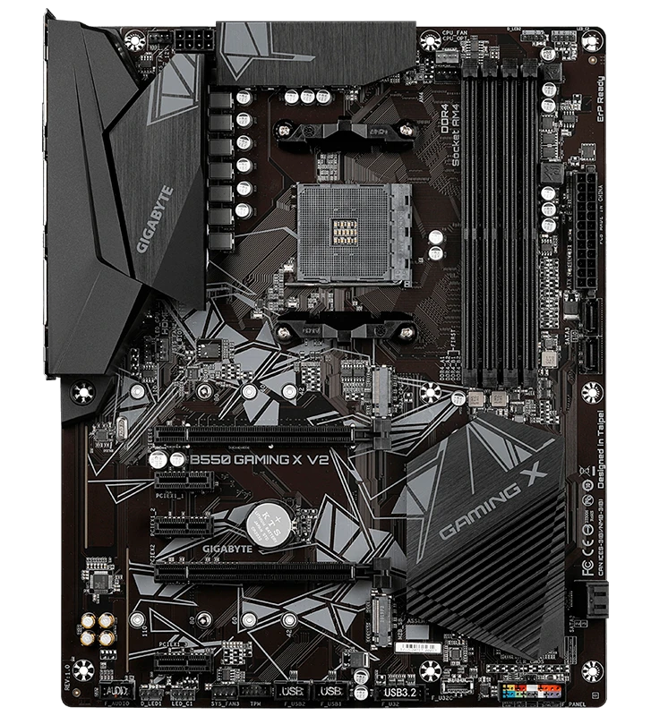 Motherboard Gigabyte B550 Gaming X V2 (rev. 1.0), Chipset Amd B550, Socket Amd Am4, Atx