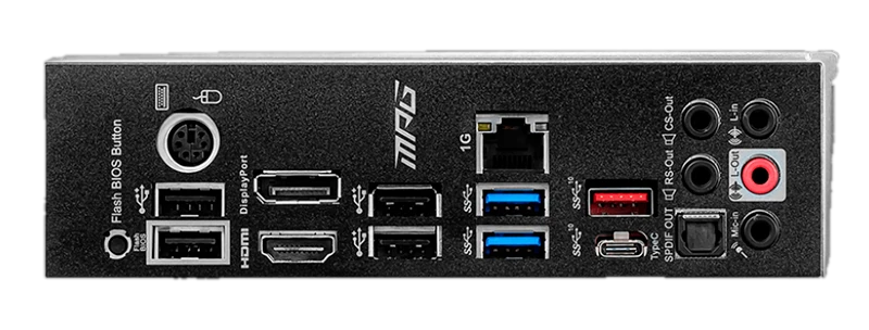 Motherboard Msi Mpg B550 Gaming Plus Amd B550 Am4 Socket, Hdmi, Dp, Usb 3.2 Gen 2 — vista 2