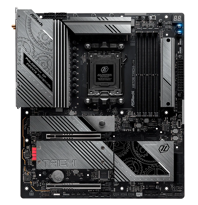 Motherboard Asrock X870e Taichi Lite, Chipset Amd X870e, Socket Amd Am5, Eatx