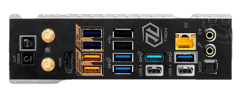Motherboard Asrock X870e Taichi Lite, Chipset Amd X870e, Socket Amd Am5, Eatx — vista 2