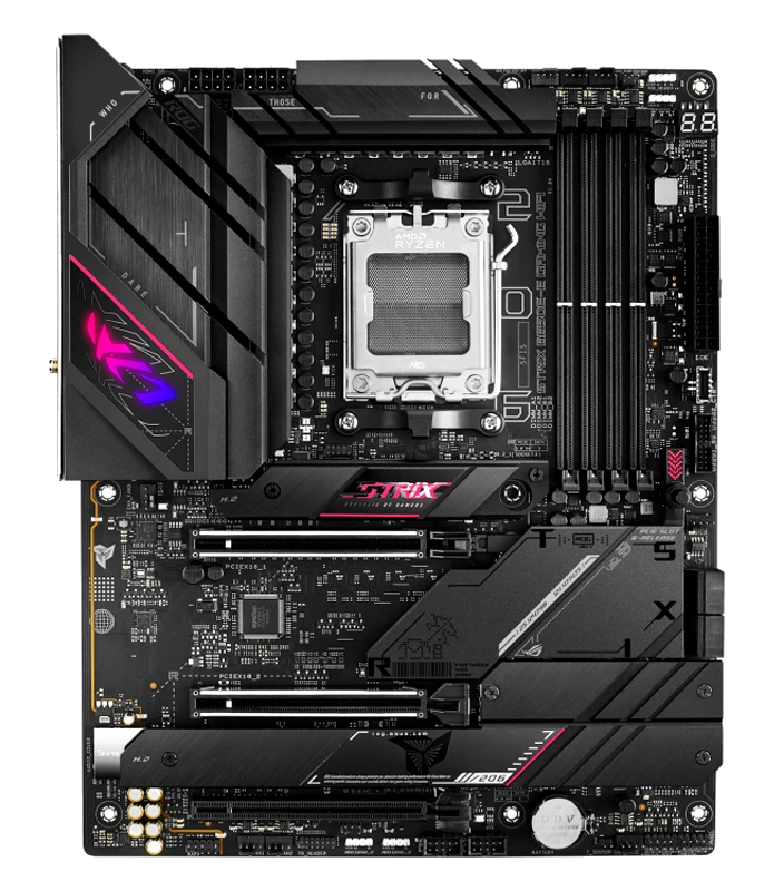 Motherboard Asus Rog Strix B650e-e Gaming Wifi, Chipset Amd B650, Socket Amd Am5, Atx