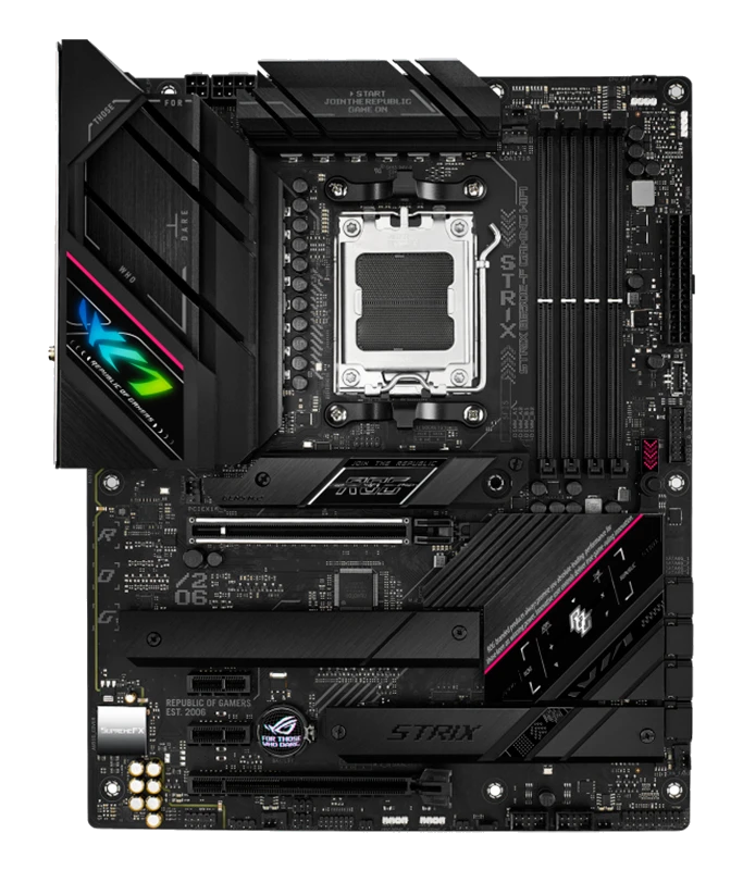 Motherboard Asus Rog Strix B650e-f Gaming Wifi, Chipset Amd B650, Socket Amd Am5, Atx