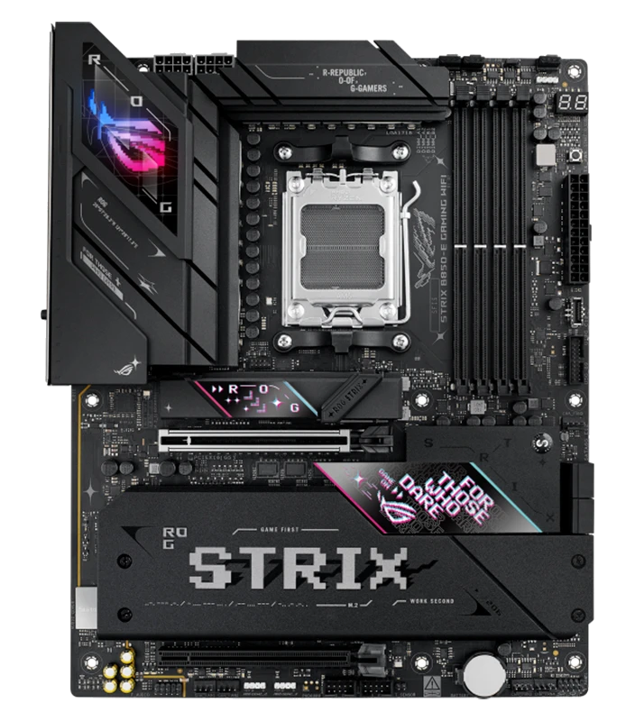 Motherboard Asus Rog Strix B850-e Gaming Wifi, Chipset Amd B850, Socket Amd Am5, Atx