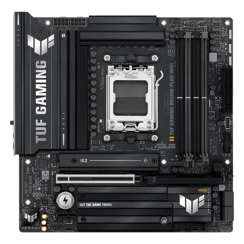 Motherboard Asus Tuf Gaming B850m-plus Wifi, Chipset Amd B850, Socket Amd Am5, Matx