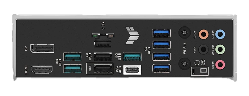 Motherboard Asus Tuf Gaming B850-plus Wifi , Chipset Amd B850, Socket Amd Am5, Atx — vista 2