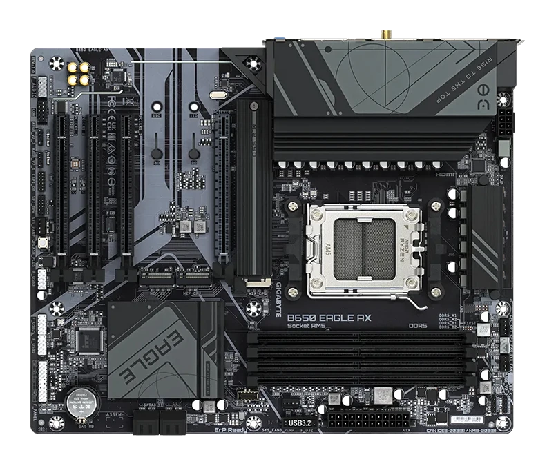 Motherboard Gigabyte B650 Eagle Ax, Chipset Amd B650, Socket Amd Am5, Atx