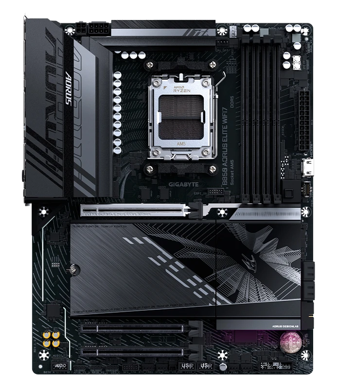 Motherboard Gigabyte B850 Aorus Elite Wifi7, Chipset Amd B850, Socket Amd Am5, Atx