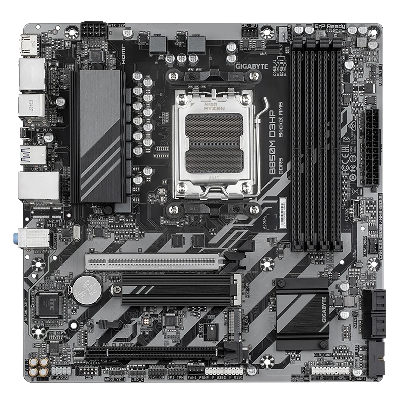 Motherboard Gigabyte B850m D3hp, Chipset Amd B850, Socket Amd Am5, Matx
