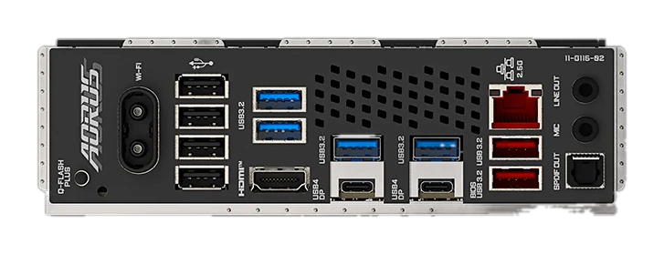 Motherboard Gigabyte X870 Aorus Elite Wifi7, Chipset Amd X870, Socket Amd Am5, Atx — vista 2