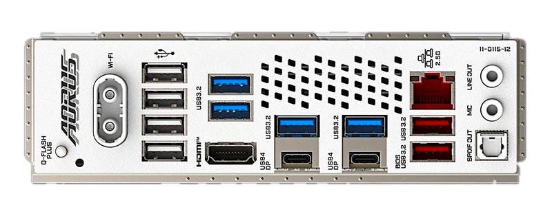 Motherboard Gigabyte X870 Aorus Elite Wifi7 Ice, Chipset Amd X870, Socket Amd Am5, Atx — vista 2