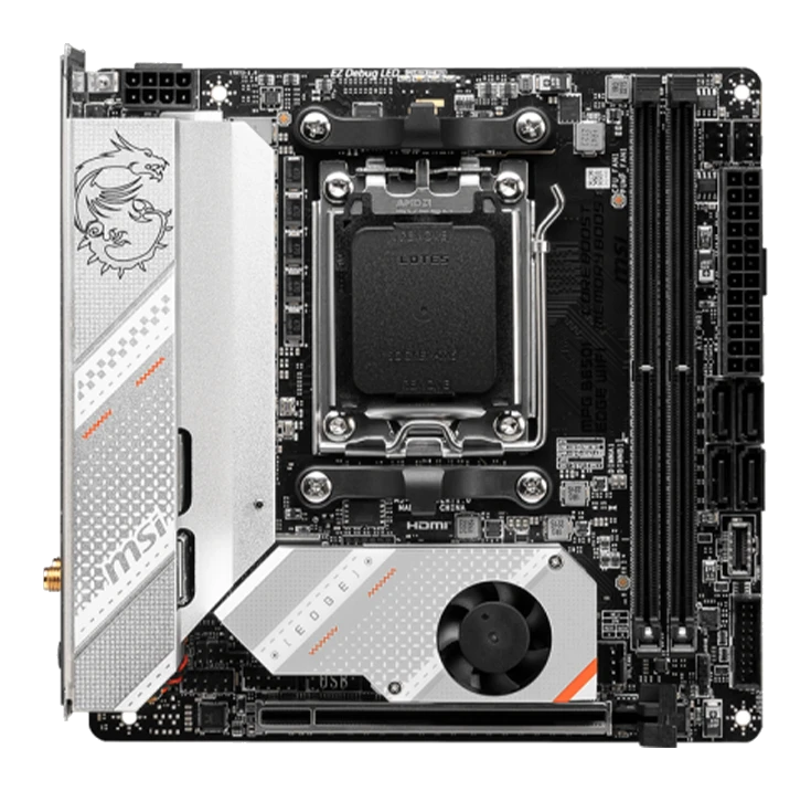 Motherboard Msi Mpg B650i Edge Wifi, Chipset Amd B650, Socket Amd Am5, Mini-itx