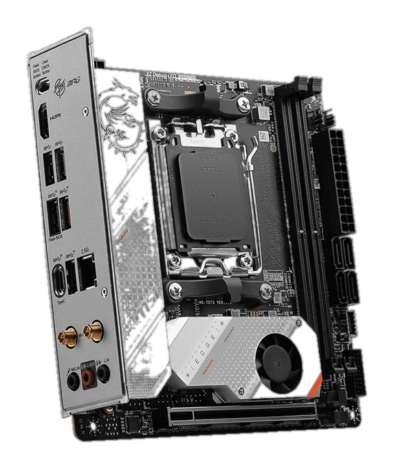 Motherboard MSI MPG B650I EDGE WIFI, Chipset AMD B650, Socket AMD AM5, mini-ITX