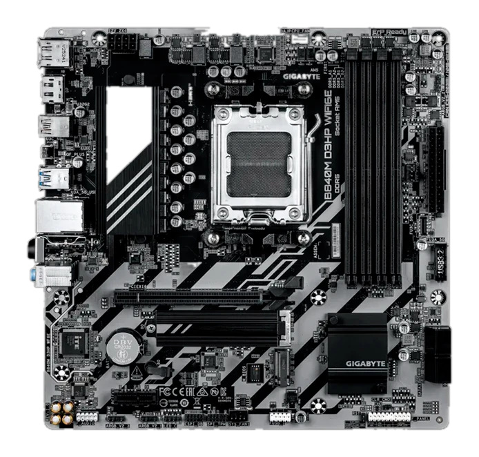 Motherboard Gigabyte B840m D3hp Wifi6e, Chipset Amd B840, Socket Amd Am5, Matx — vista 2
