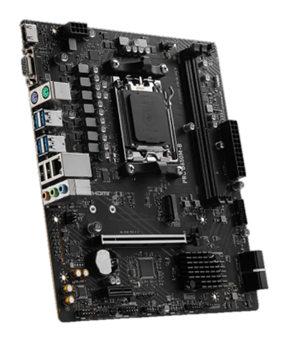 Motherboard MSI PRO B650M-B, Chipset AMD B650, Socket AMD AM5, mATX