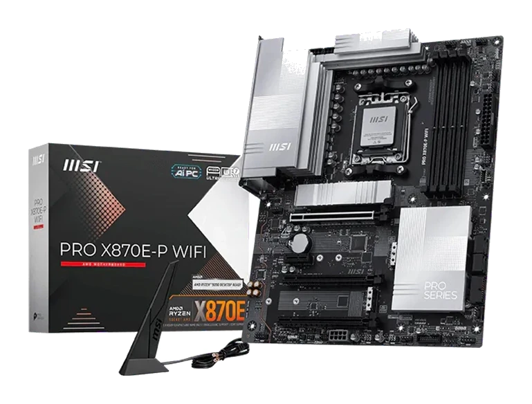 Motherboard Msi Pro X870e-p Wifi, Chipset Amd X870e, Socket Amd Am5, Atx