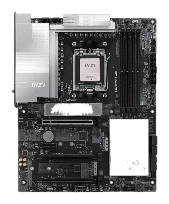 Motherboard Msi Pro X870e-p Wifi, Chipset Amd X870e, Socket Amd Am5, Atx — vista 2