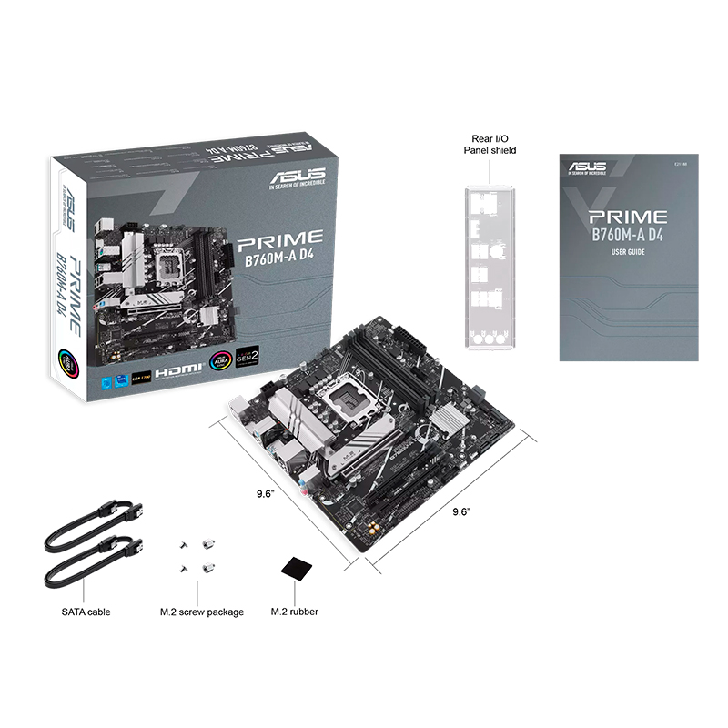 MB AS B760M-A D4/CSM SVL DDR4