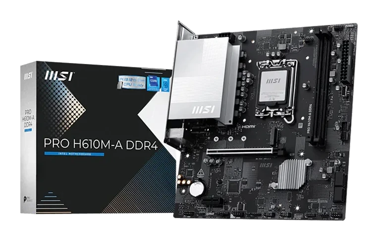 Motherboard Msi Pro H610m-a Ddr4, Chipset Intel H610, Lga1700, Matx