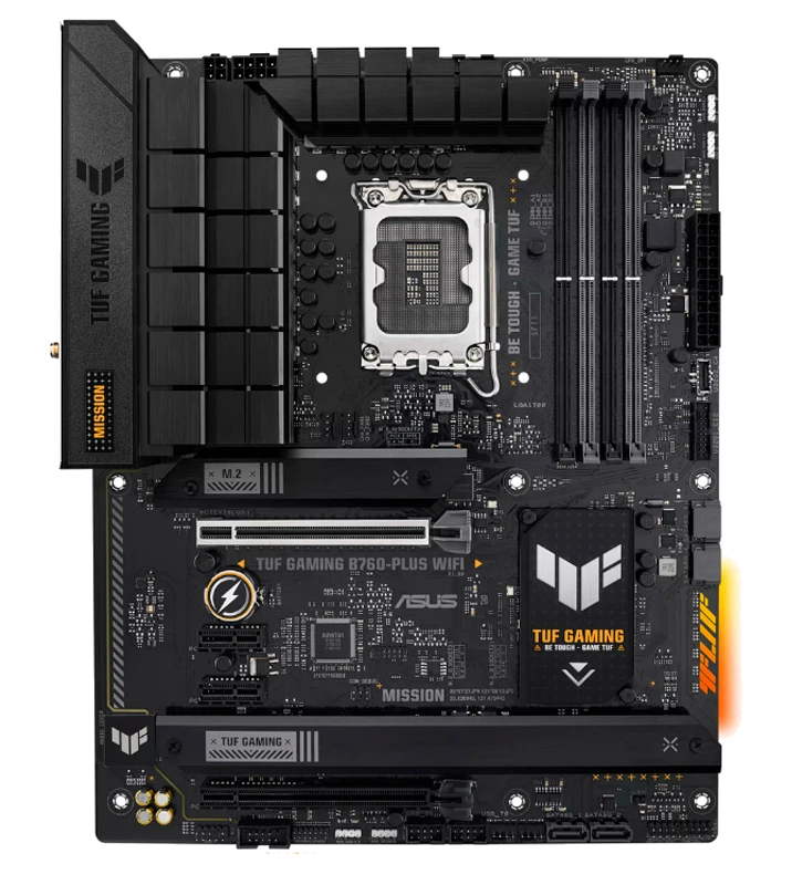 Motherboard Asus Tuf Gaming B760-plus Wifi, Chipset Intel B760, Lga1700, Atx