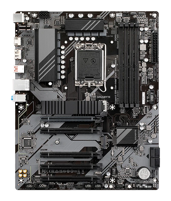 Motherboard Gigabyte B760 Ds3h, Chipset Intel B760, Lga1700, Atx