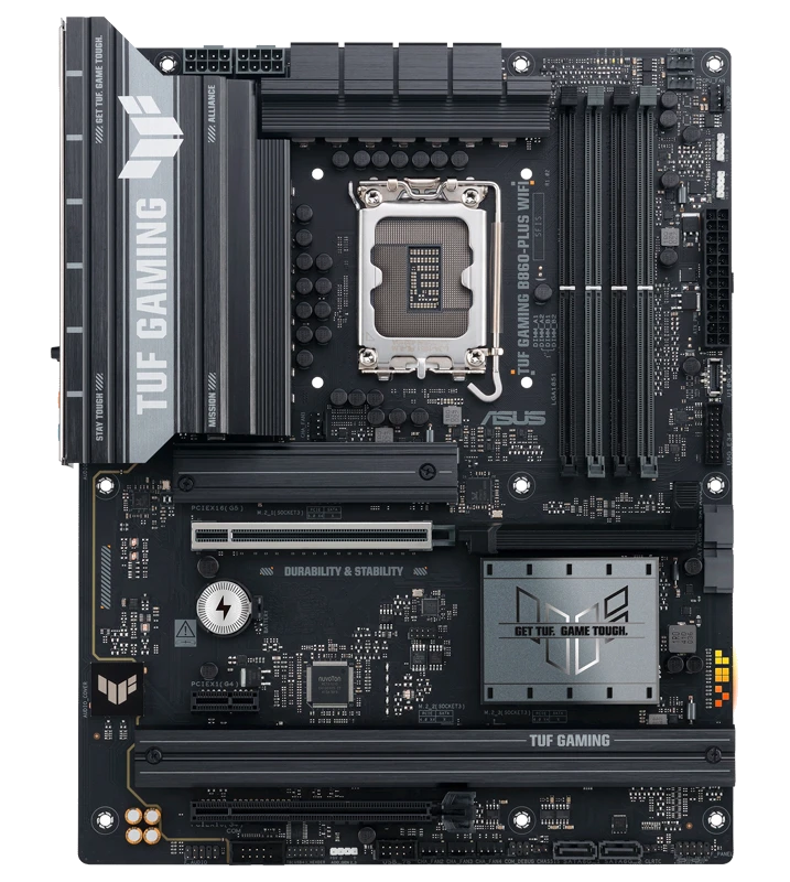 Motherboard Asus Tuf Gaming B860-plus Wifi, Chipset Intel B860, Lga 1851, Hdmi, Dp, Atx