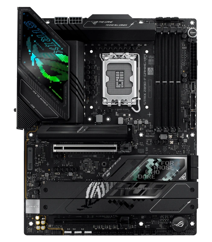 Motherboard Asus Rog Strix Z890-f Gaming Wifi, Chipset Intel Z890, Lga 1851, Hdmi, Dp, Atx